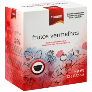 chá frutos vermelhos capsulas